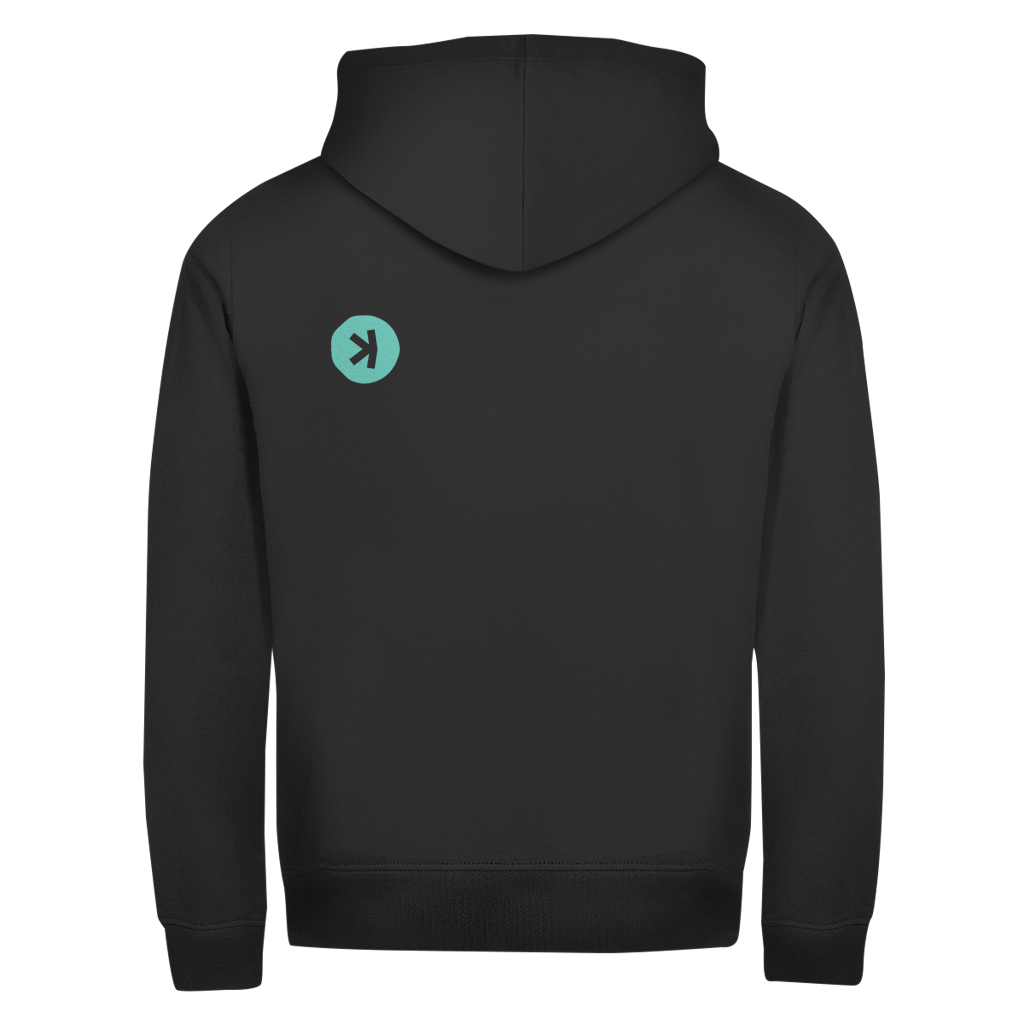 Herren Zipper Hoodie Kaspa
