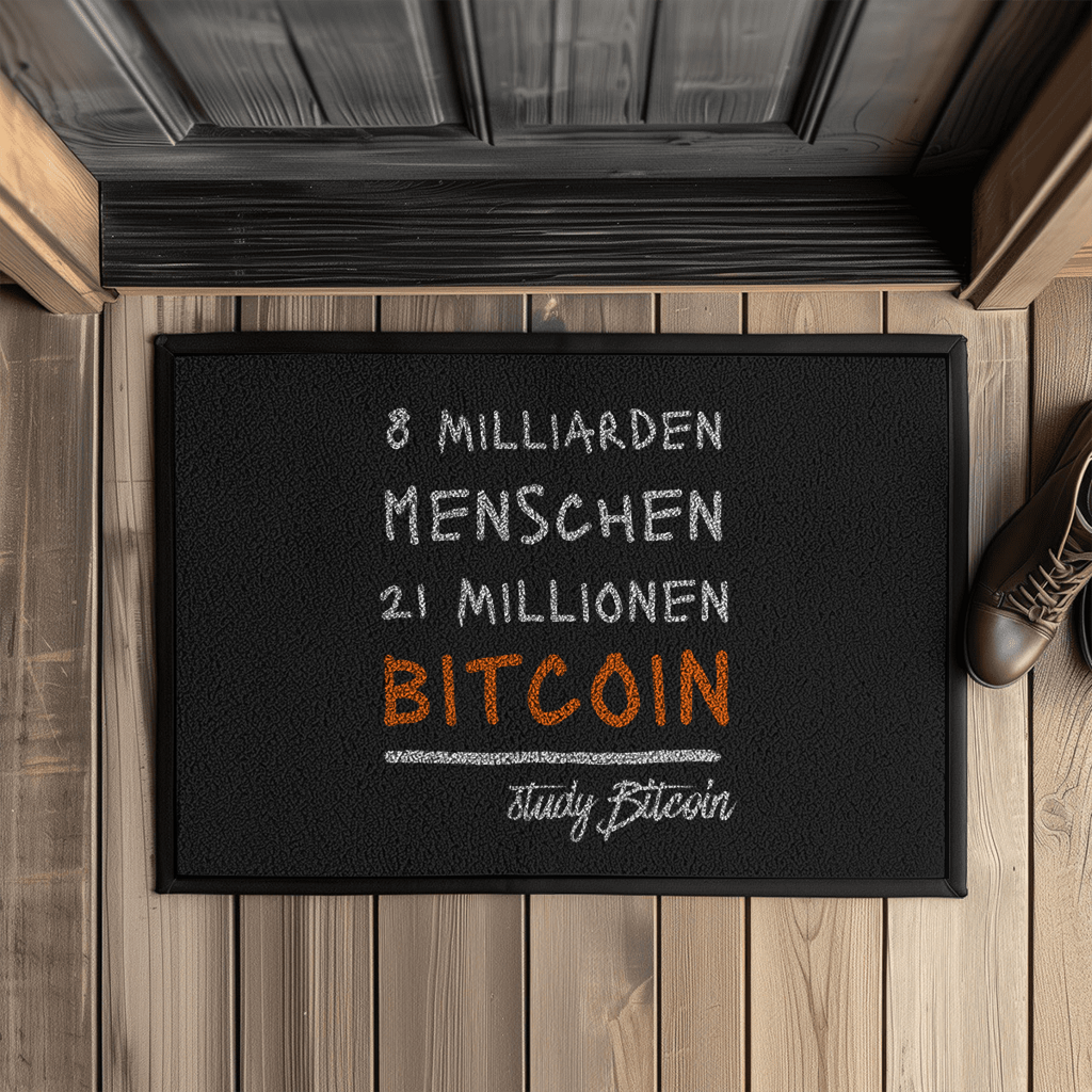 Fußmatte mit Gummirand 8