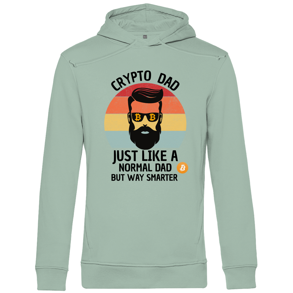 Herren Premium Bio Hoodie Crypto Dad
