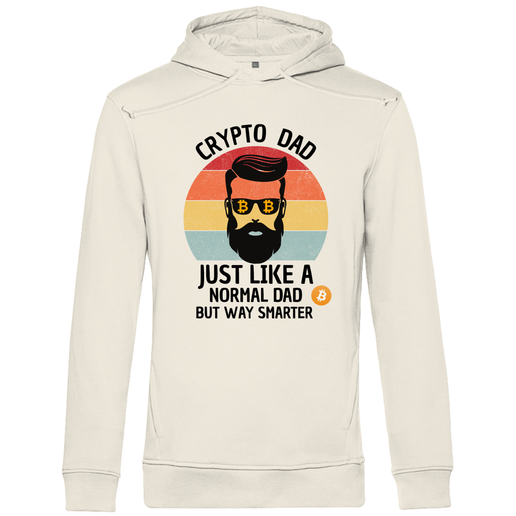 Herren Premium Bio Hoodie Crypto Dad