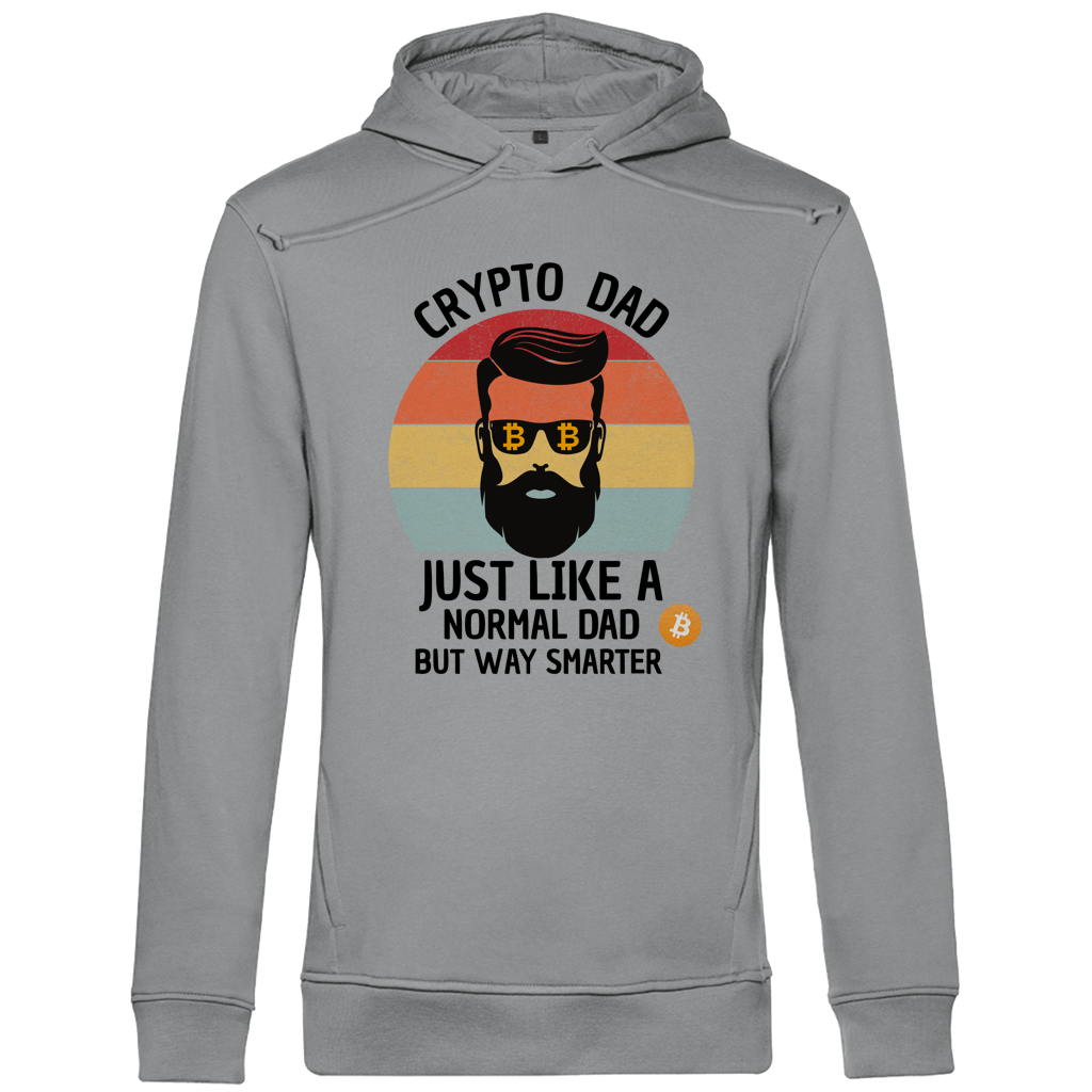 Herren Premium Bio Hoodie Crypto Dad
