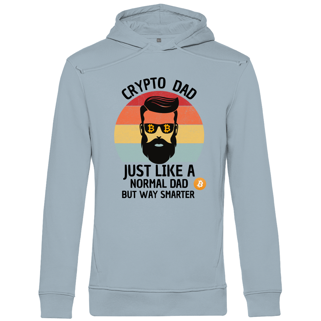 Herren Premium Bio Hoodie Crypto Dad