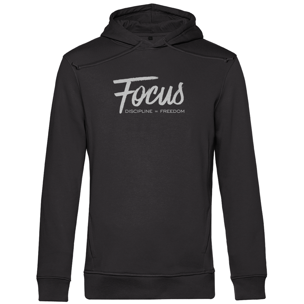 Herren Premium Bio Hoodie Focus