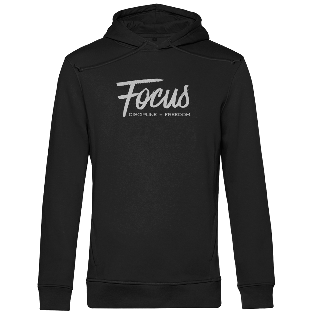 Herren Premium Bio Hoodie Focus