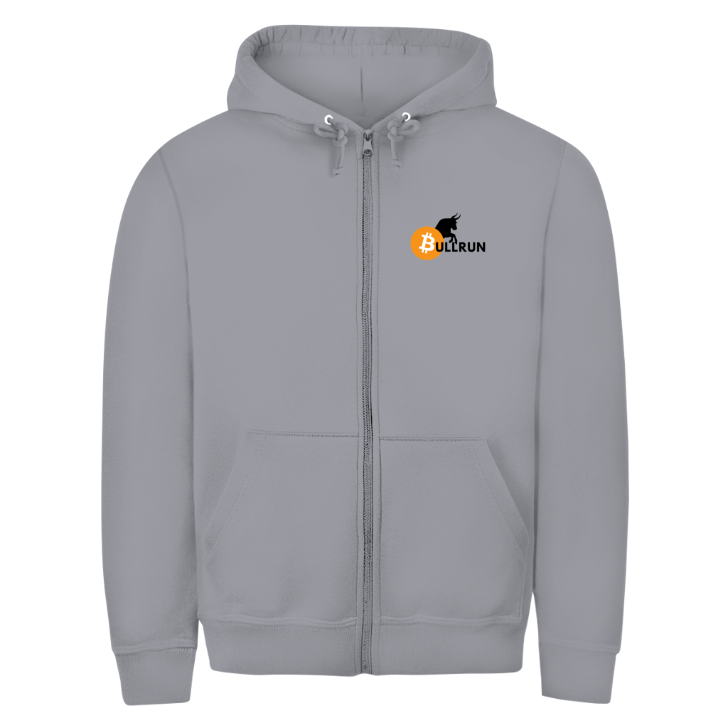 Herren Zipper Hoodie bullrun