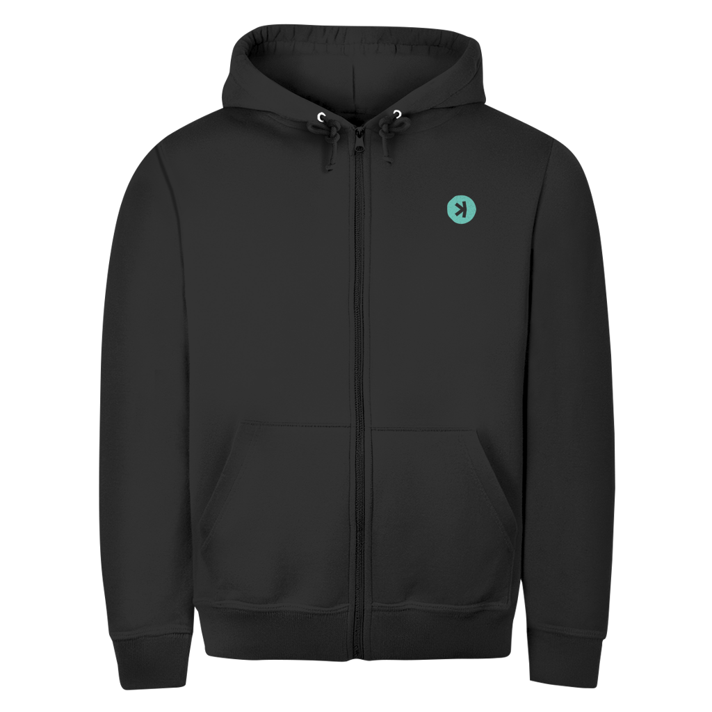 Herren Zipper Hoodie Kaspa