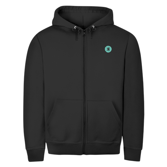 Herren Zipper Hoodie Kaspa