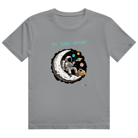 Herren Heavy Cotton T-Shirt Digital Silver