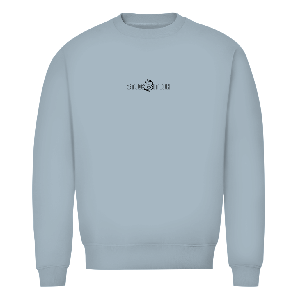 Sweatshirt - study Bitcoin