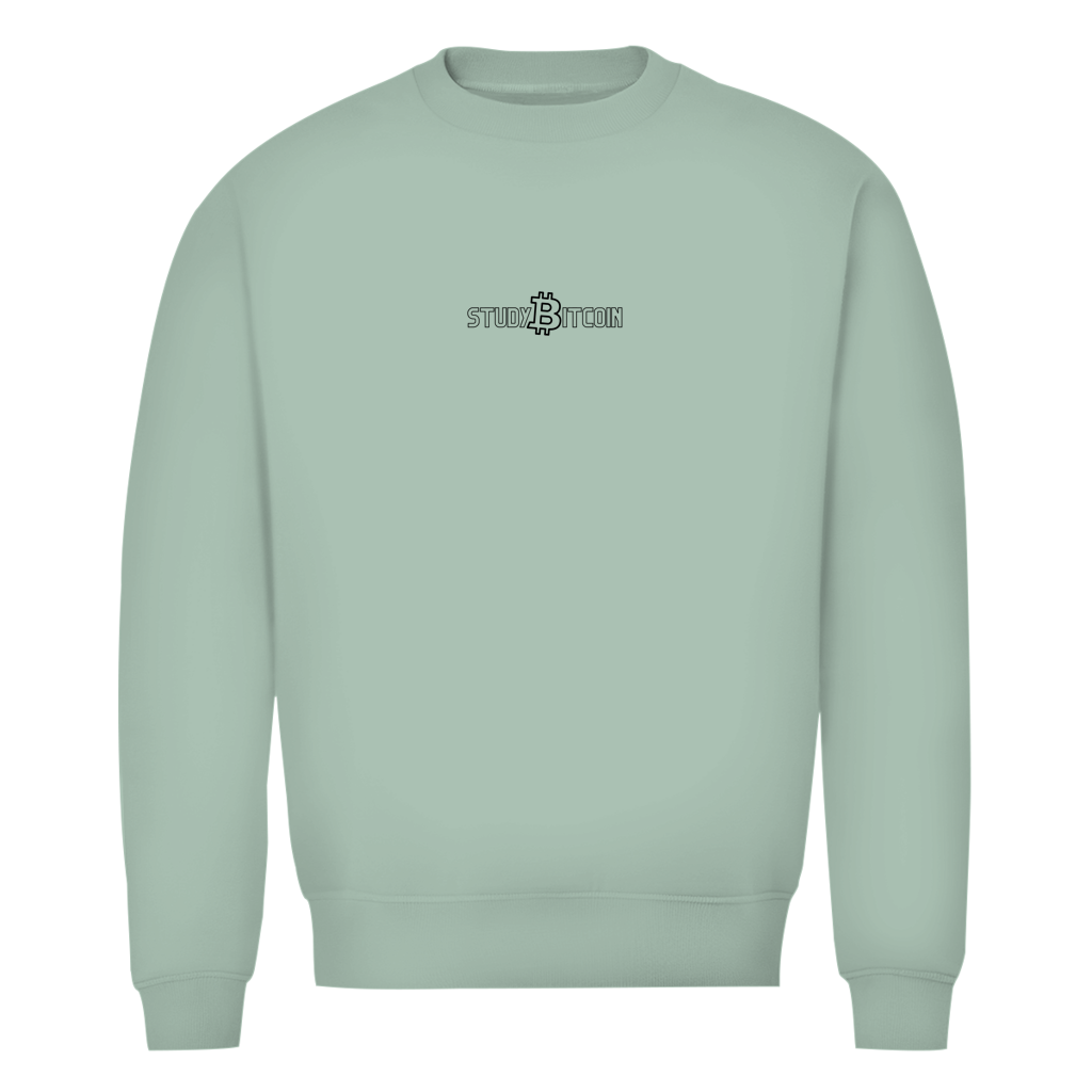 Sweatshirt - study Bitcoin