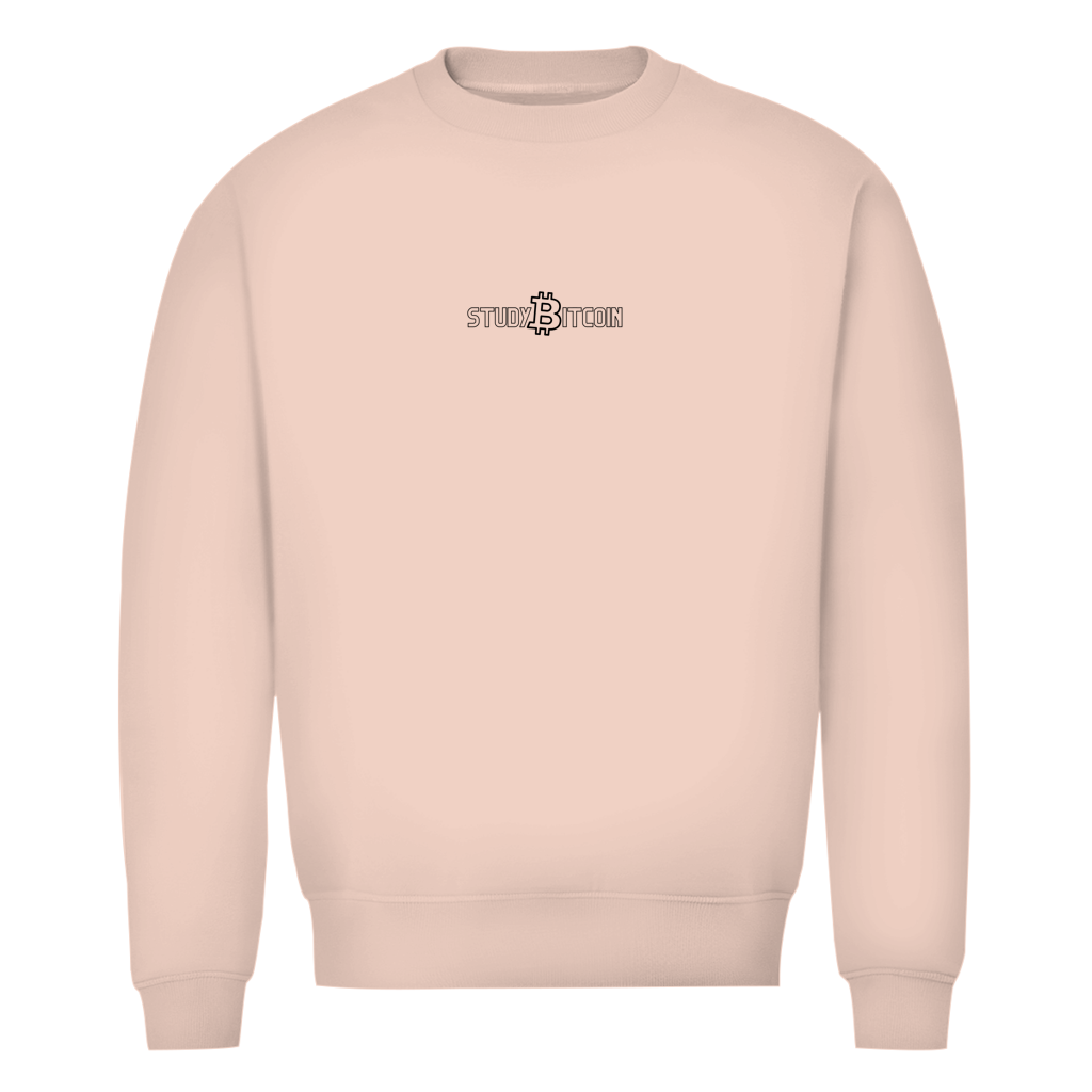 Sweatshirt - study Bitcoin