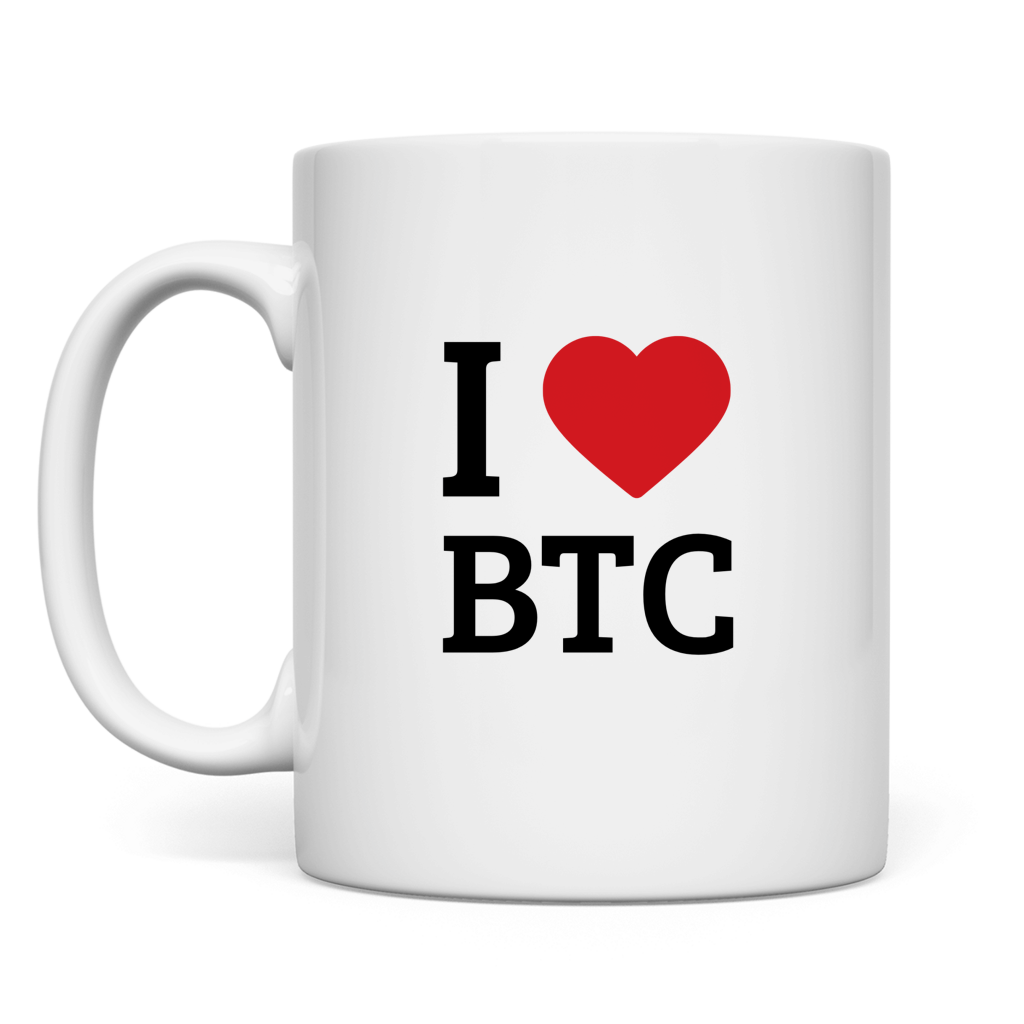 I love BTC Tasse