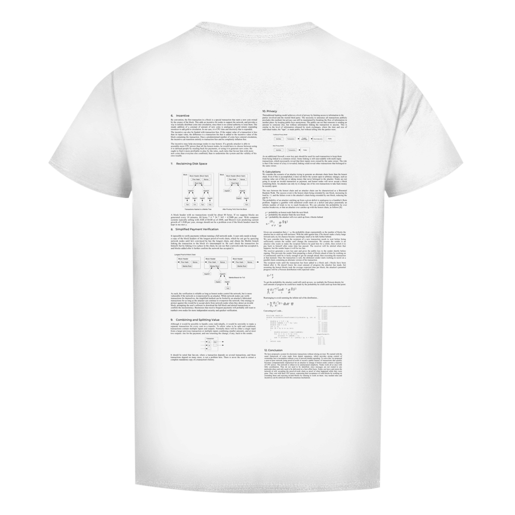 White Paper - T Shirt